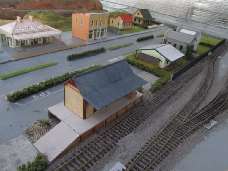 Siding and town setting